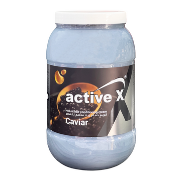 Activex Hot Oil Hair Cream 4000ml – Deep Conditioning & Repair Mask for Dry, Damaged, Frizzy Hair – Garlic, Caviar, Aloe Vera & Keratin Variants – Professional Salon-Size Treatment